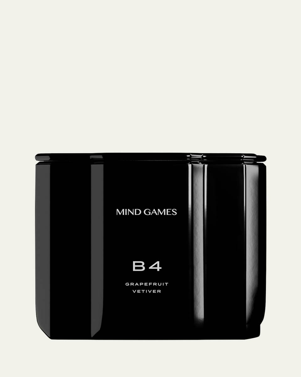 B4 Black Knight Grapefruit Vetiver Luxury Candle, 10 oz.